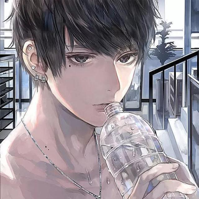 高冷帅气动漫男生头像,喜欢带走