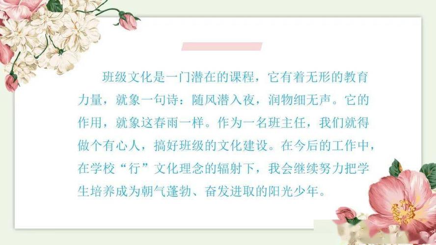 【美行班主任】一路走来 花开有声 ——"梦想班级"之班级文化篇