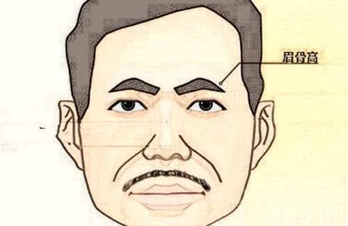 眉骨高的男人面相解析