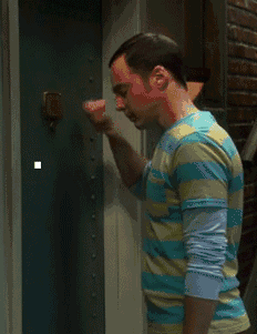 公益 正文  甚至,和《生活大爆炸》里的谢尔顿一样,敲门必须敲三次