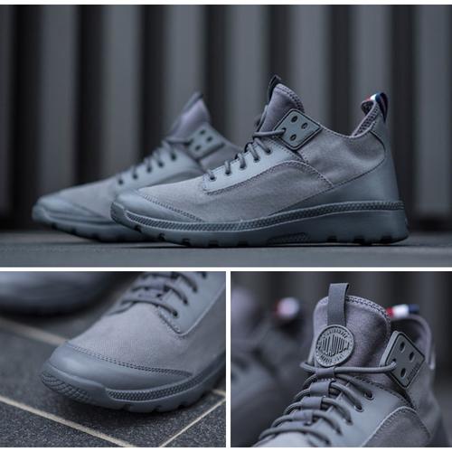 新款palladium男鞋帕拉丁女鞋 夏季街头休闲情侣高帮帆布鞋75329