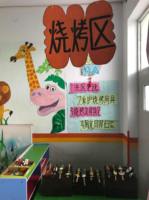 彩虹幼儿园区角展示
