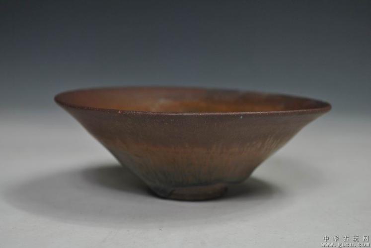 宋代建窑兔毫斗笠盏