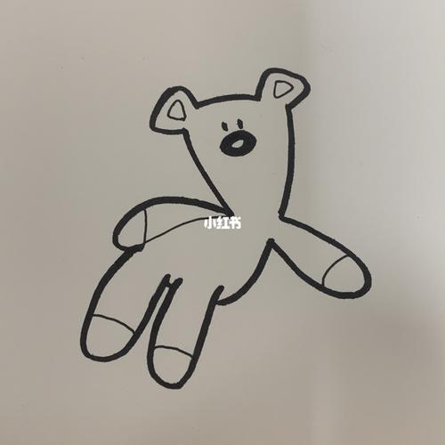 憨豆先生的泰迪熊02_泰迪熊怎么样_简笔画_教程_简笔画教程_文化