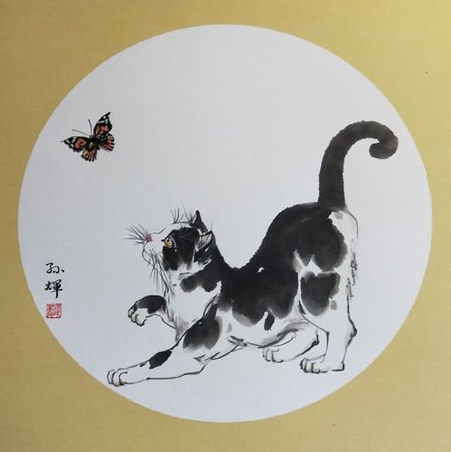 孙辉国画作品～小动物系列