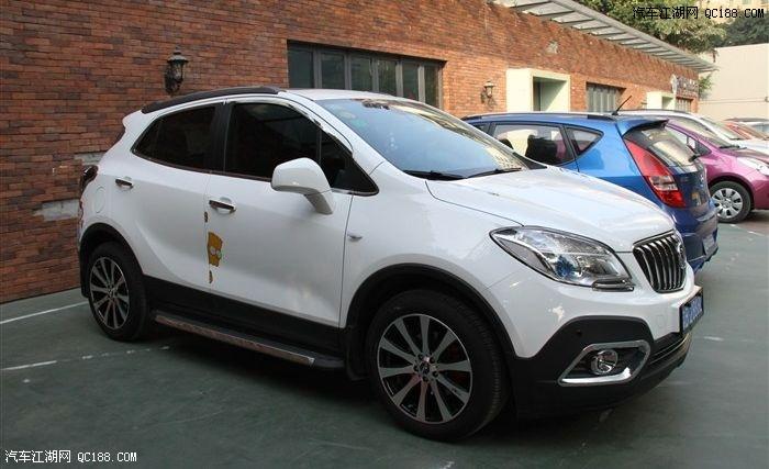 白色昂科拉改装系列 展示深圳屌丝改车记