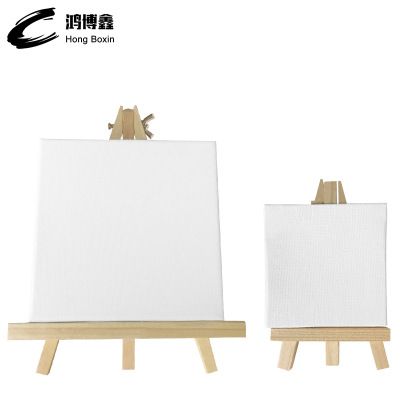 现货批发迷你画架画框小号展示架 手机架小油画布框三脚木架跨境