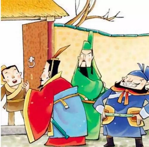 关于刘备三顾茅庐的手抄报 关于孝的手抄报