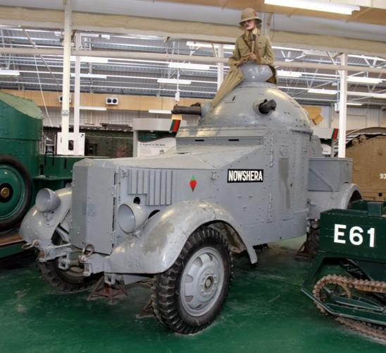 二战日本装甲(一):vickers crossley装甲车