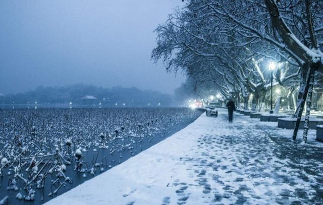 2018杭州第二场雪刚落下,我马不停蹄找到了拍雪景地图攻略