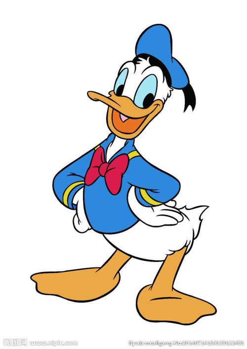 唐老鸭设计图__动漫人物_动漫动画_设计图库_昵图网nipic.com