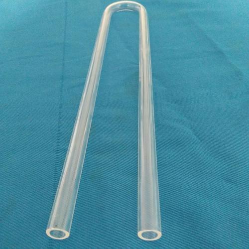 宏征厂家批发高硼硅玻璃u型管石英玻璃灯管耐高温耐压防爆定做