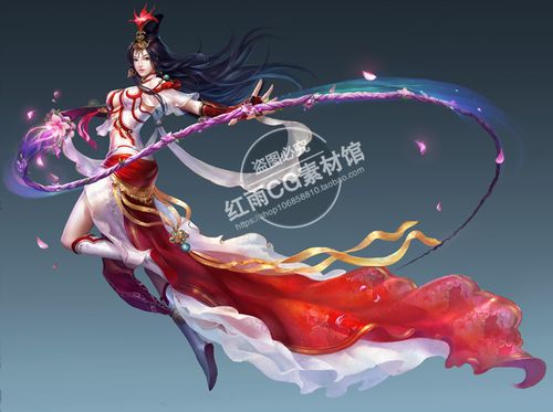 中国风人物场景设计原画素材游戏cg角色psd图片美术参考插画资料