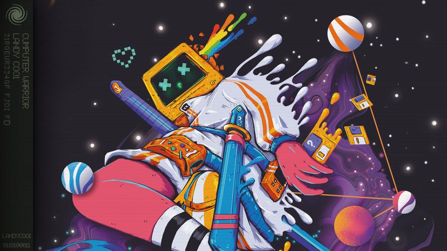 镜头·宇宙·外星人 近期个人插画整理