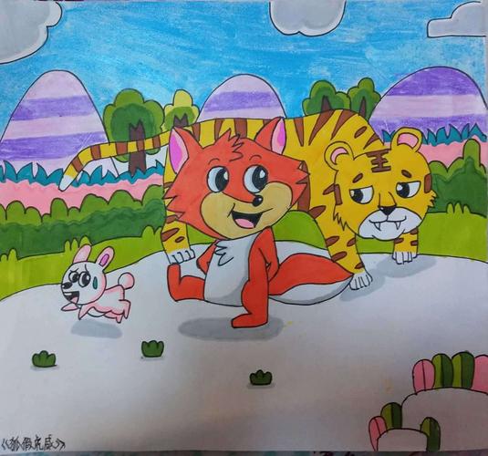 六年级美术下册《画故事》