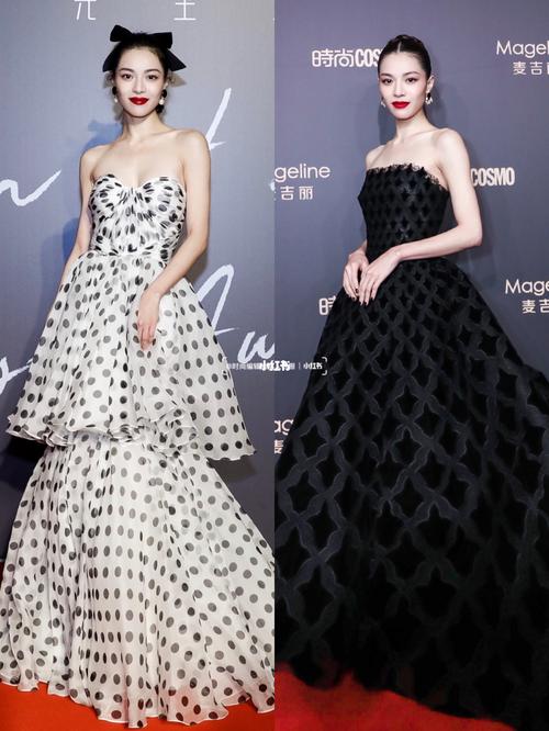 穿搭|cosmo盛典钟楚曦红毯照盘点99老娘最美_穿搭_每日穿搭_cosmo