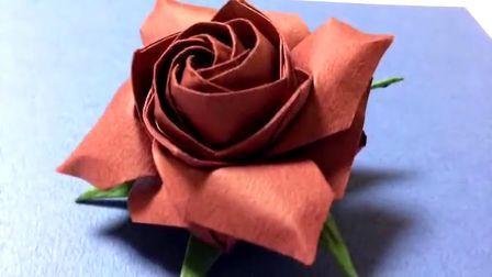 折纸教程『纸玫瑰』10 折纸达人佐藤作品—在线播放—优酷网,视频高清
