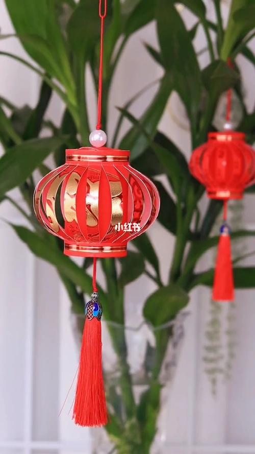 手工diy,春节剩下红包别扔,红包做成灯笼_红包_灯笼_亲子手工_手工diy