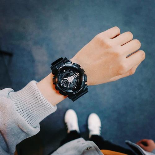 王俊凯同款手表男女中学生韩版简约夜光电子表时尚潮流运动情侣表