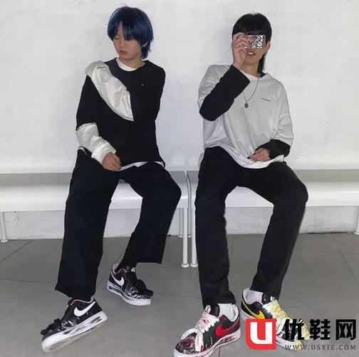 af1权志龙2.0上脚街拍图赏析 pmo x af1 权志龙2.0白色刮开是什么图案