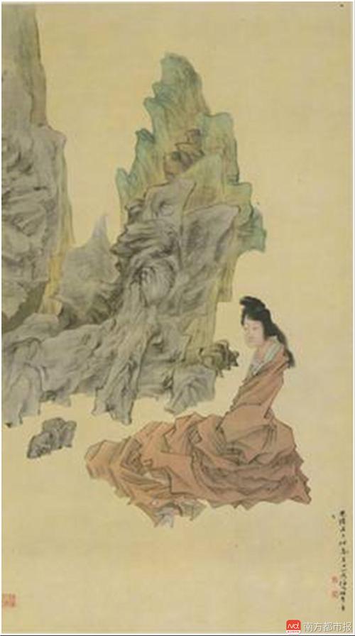 任颐女娲炼石补天图