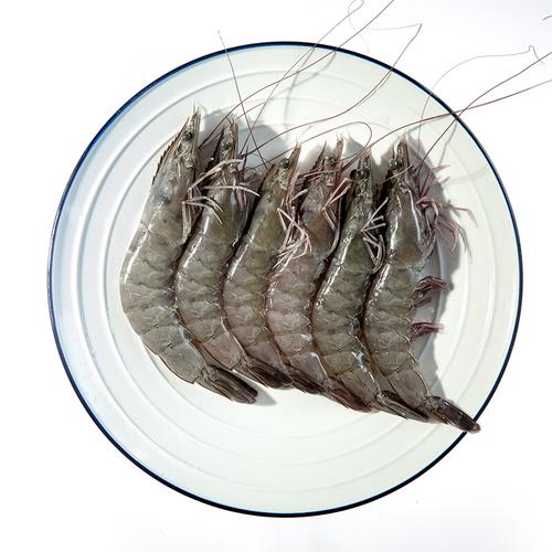 【国产】京觅 活冻盐田白对虾 净重1kg大号 50-60只