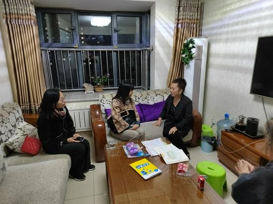 济南市景山小学开展"景山秋阳暖 安全伴成长"主题家访