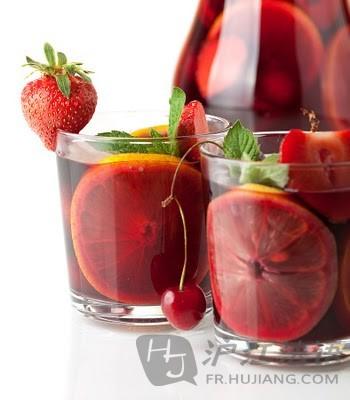 夏日鸡尾酒热烈奔放的桑格利亚汽酒sangria