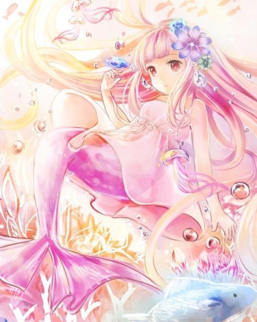十二星座美人鱼样子