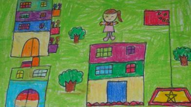 我心目中的小学生活简笔画