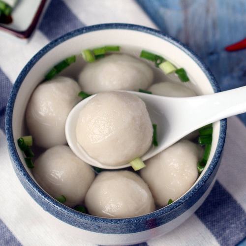 小吃特产正宗老字号福建福州包馅鱼丸