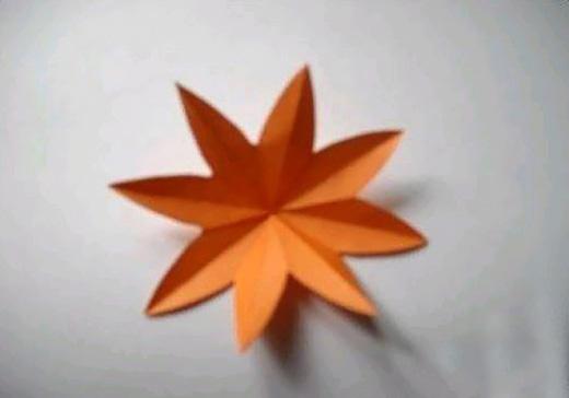 手工折纸菊花 最简单的纸菊花怎么折