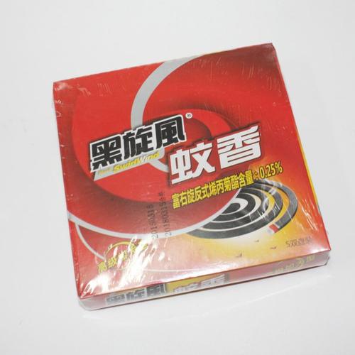 黑旋风加大盘装黑蚊香 购满20合送2合杀蟑饵剂(a20009)