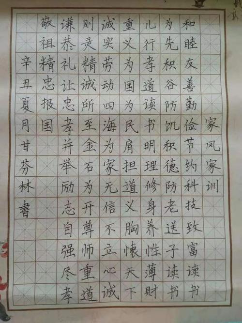 【感党恩颂党情 传家风促新风】贺州市妇联传承好家风儿童书画作品