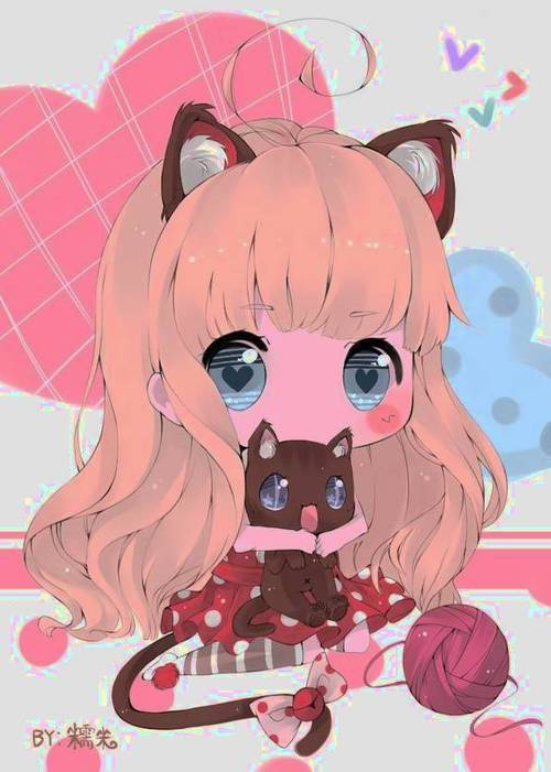 [萌萌哒]q版人物卡通图片之q版人物图片女生可爱高清美图图片大全