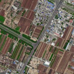 贾得乡卫星地图 - 山西省临汾市尧都区贾得乡,村地图