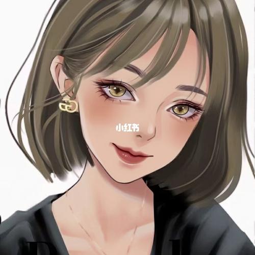 【短发女生】【手绘女生头像】_短发女生_女生头像_手绘_头像_写真