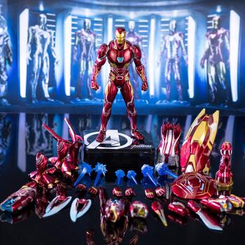 钢铁侠 马克纳米战甲 机甲人 仔手办玩具合金模型男孩生日礼物 mk50