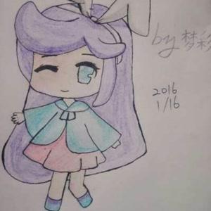 安琪儿小花仙简笔画