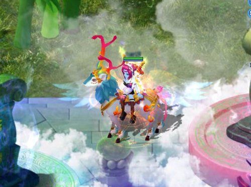《蓝空ol》众多"兽兽"任骑,特色坐骑拉风陷阵
