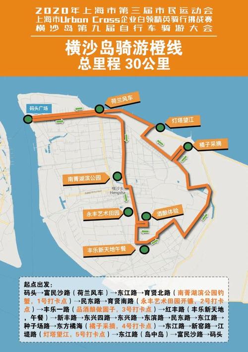 2020横沙岛第九届自行车骑游大会,等你来报名!