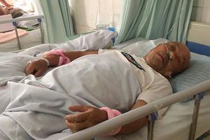 胶州七旬五保老人住院无人陪护