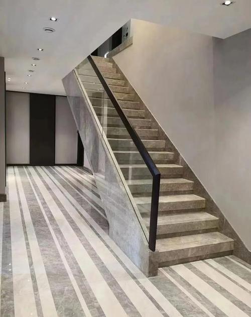 50款灰色大理石楼梯案例快收藏