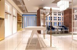 走廊米白色地砖装修效果图片