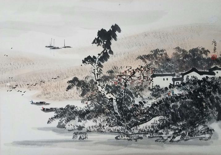 1980年以来,穆庆东创作国画作品逾万幅,先后在合肥,南京,巢湖,芜湖
