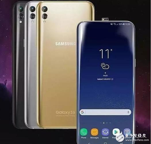 三星galaxy s9渲染图曝光:全面屏 翻转双摄像头,无屏下指纹识别