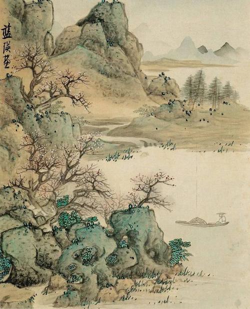 明代杰出画家蓝瑛绘画作品欣赏 (多图收藏)