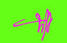 胡字艺术签名怎样写