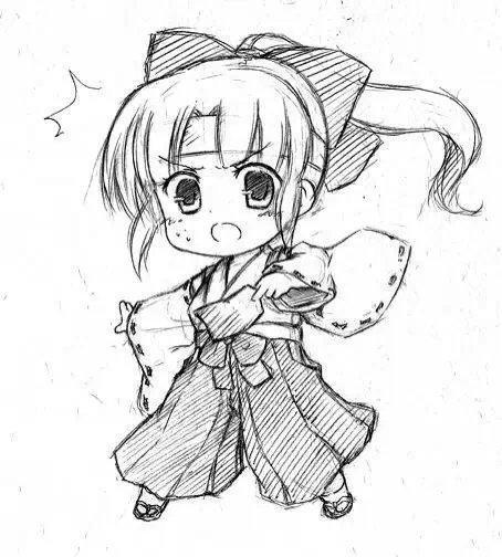 [图]画人物漫画教程图片简单人物漫画教程图解画少女动漫人物技巧