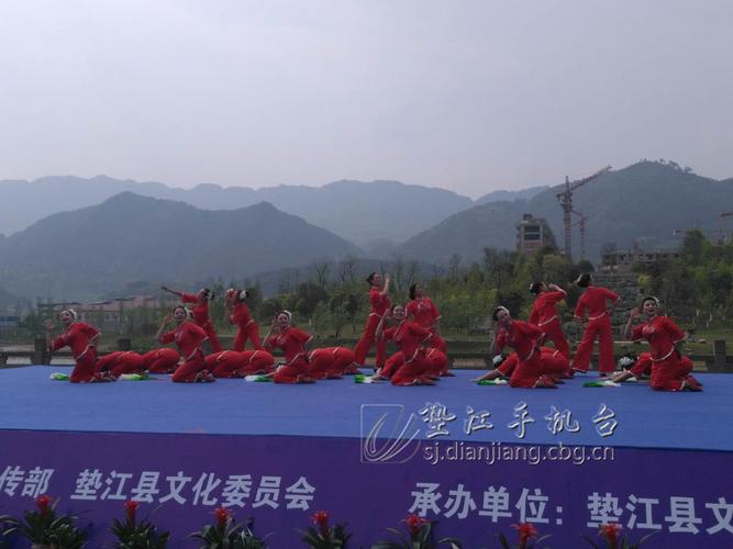 (多图)第十九届垫江牡丹文化节渝东北片区广场舞比赛举行